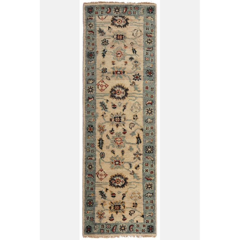 Oriental Area Rug in Beige