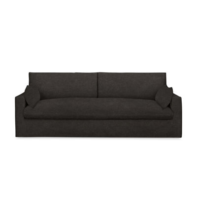 Luna 90"" Square Arm Slipcovered Sofa with Reversible Cushions -  Birch Lane™, 1A9189C1010A415D80C0DFC87BFF94E1
