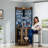 Conner Bar Cabinet with Wine Storage and LED Strip-1140370338