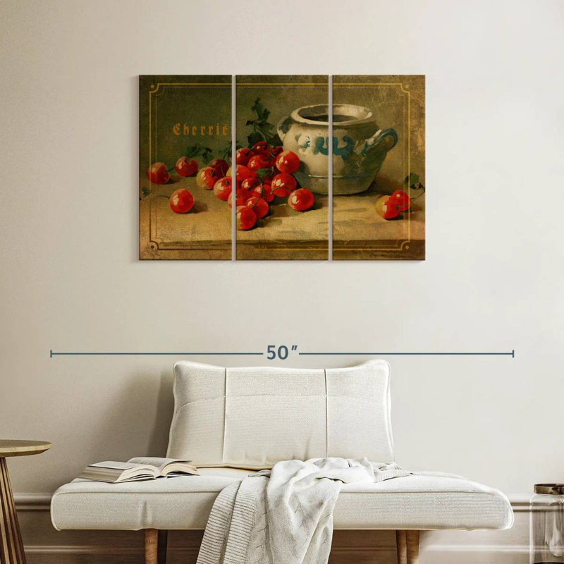 Yarlin Delicious Cherries, 24" H x 38" W