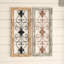 Ensemble de décoration murale en bois 2 pièces