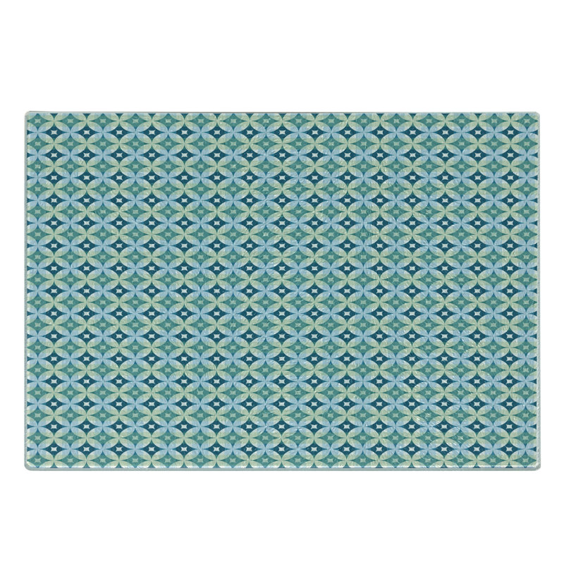 Planche à découper en verre trempé Ambesonne Mid Century