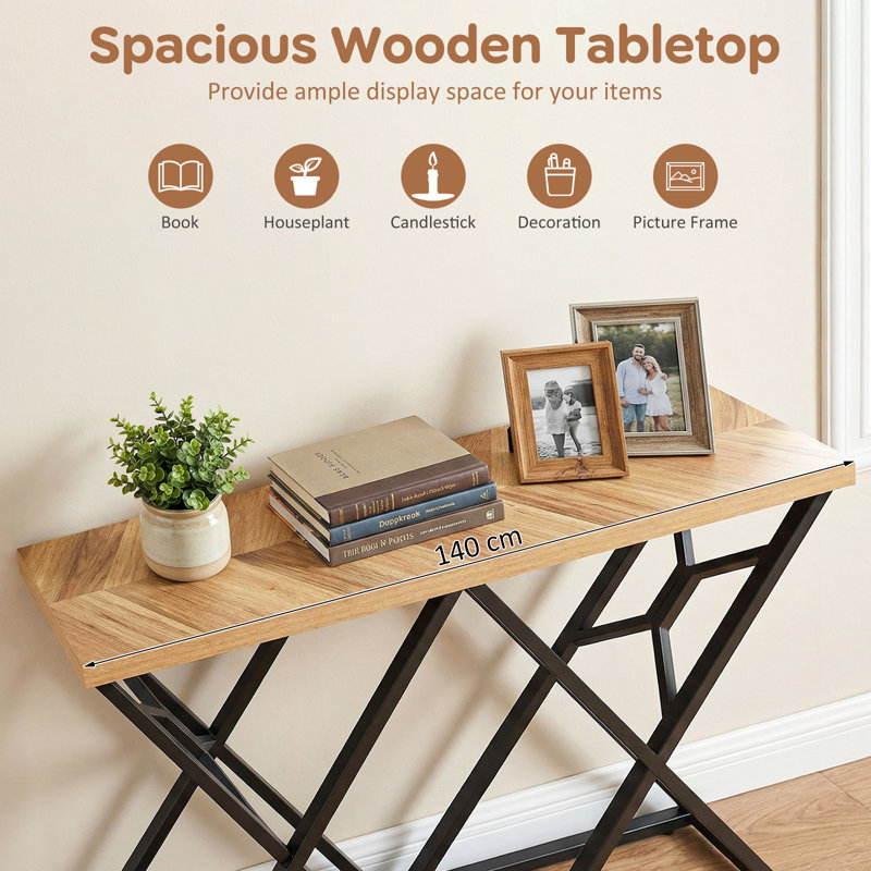 140cm Console Table