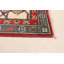 Tapis rouge Maleaha Gazni 5 pi 6 po x 7 pi 6 po