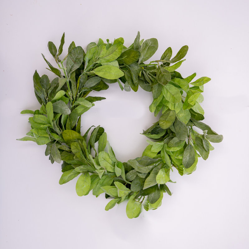 Faux Lambs Ear 20'' Wreath