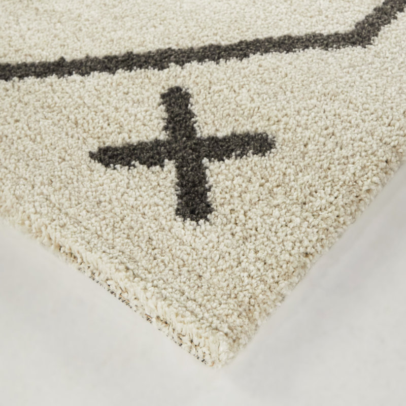 Tapis marocain moderne Elina, Rectangle 7 pi 10 po x 10 pi