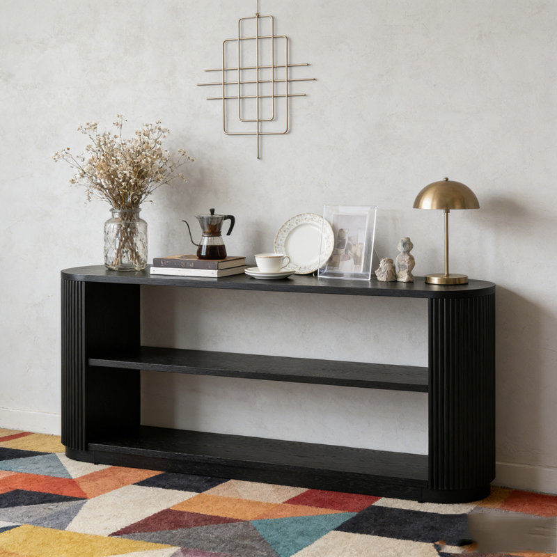 Console Modern, Noir