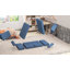 Blocs d'escalade en mousse désossés QABA, jouets d'escalade pour tout-petits, équipement de jeu intérieur doux pour garçons et filles, bleu
