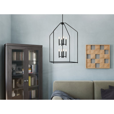 43" XL 8-Light Foyer Pendant