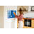 Magnetic Memo Board Whiteboard - 90 x 60 cm - With Marker and Magnets - Bird's feather