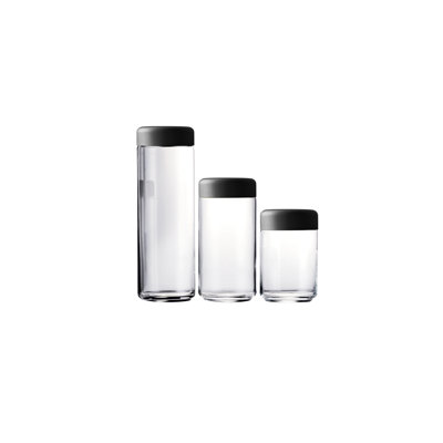 ATMOSFERA Stainless Steel Canister - Set of 3