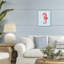 Hippocampe Boho sur rayures, estampe numérique, design par Indira Prieto | IndySign-1935783744-1935783747