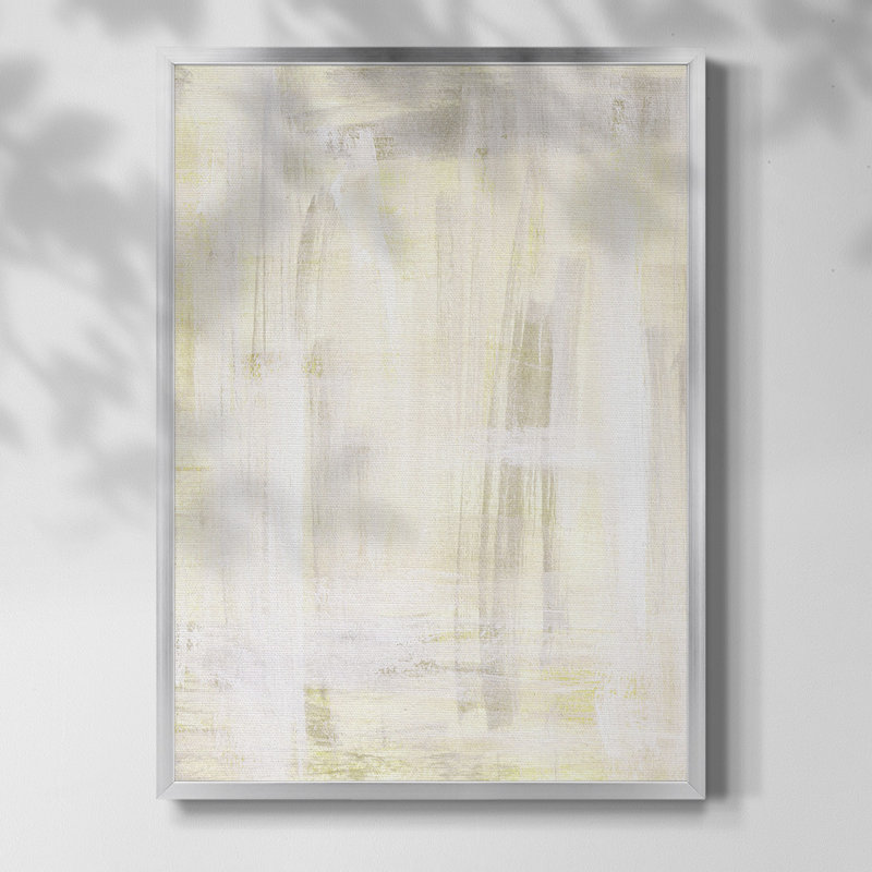 " On A Sunbeam II ", 42.5" H x 30.5" W x 1" D, Silver Framed Canvas, No Mat