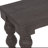 Braydan 70"W Solid Wood Hand-Turned Leg Bench- Coffee Brown-68476755