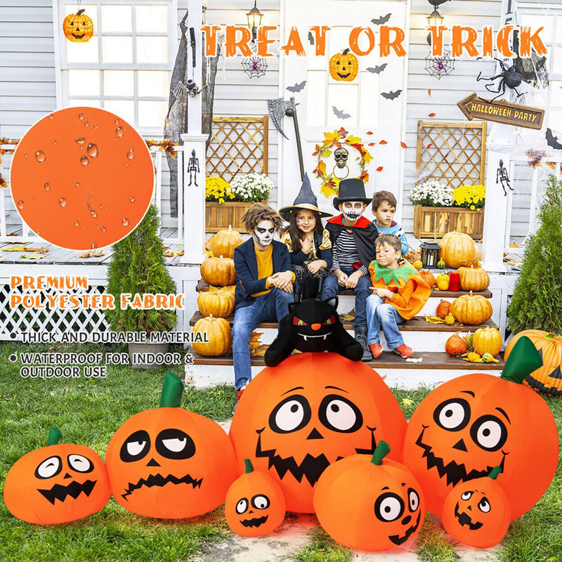 Citrouille d'Halloween gonflable