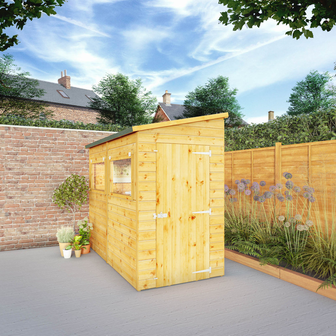 Mercia 8 x 4ft Premium Shiplap Pent Shed
