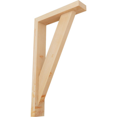 Traditional Block Bracket w/ Offset Brace