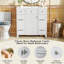 Meuble-lavabo simple 36 po avec 1 armoire, 3 tiroirs et comptoir en céramique-2128015081-2128015080