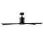 Ventilateur de plafond intelligent à 5 pales de 54 po pour l'intérieur et l'extérieur avec télécommande Bluetooth incluse -55456616