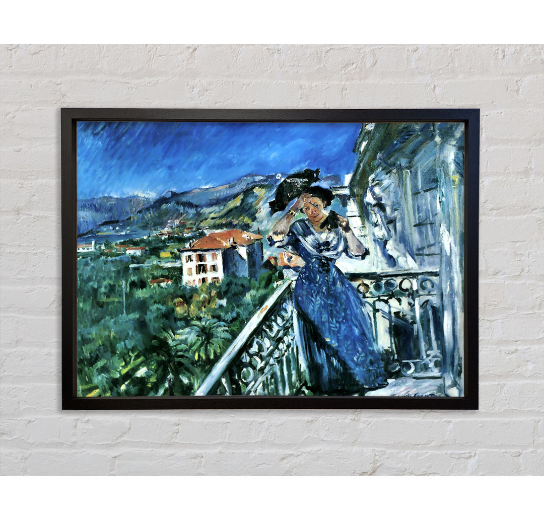 In Bordighera von Lovis Corinth - Einzelner Bilderrahmen Kunstdrucke auf Leinwand