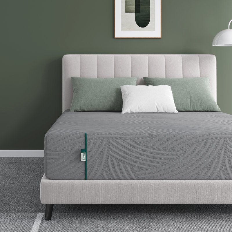  Novilla Medium Gel Memory Foam Mattress, King, 12"