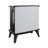 24" 3D Flame Electric Infrared Quartz Fireplace Stove With Remote Control