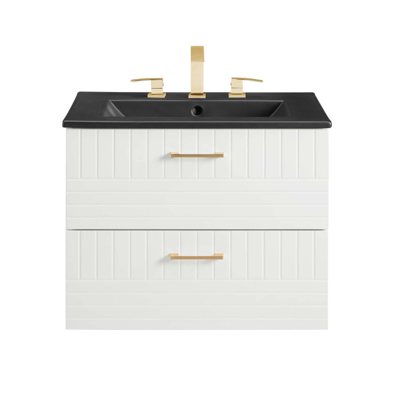 Meuble-lavabo 24 po Day Break par Modway, Blanc