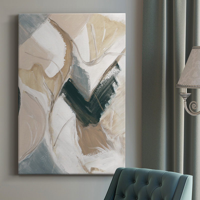 Marble Lines II - Reproduction de photo sur toile simple, H 18 po x l 12 po x P 1 po