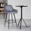 Bar Stools Velvet Fabric With Backrest And Armrests, Auitable For Kitchen, Home, Bar, Counter-80991477-72765166