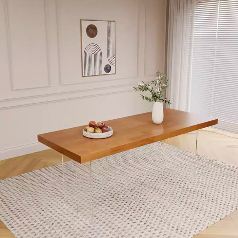 Table de salle à manger L 70,86 po x l 31,49 po, Brun