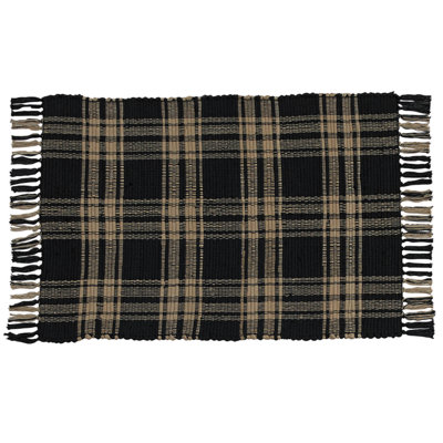 Amelia-Paige Cotton Plaid Indoor Rug