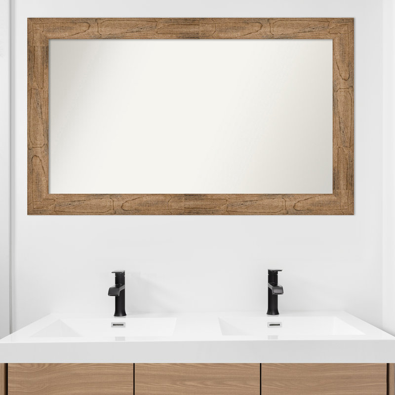 Timmy Solid Wood Wall Mirror, Rectangle, 27.5" x 45.5"
