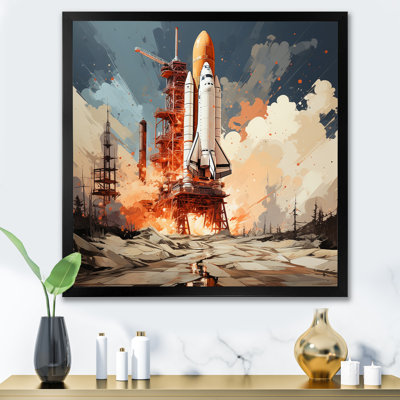 Lancement de la Navette spatiale moderne