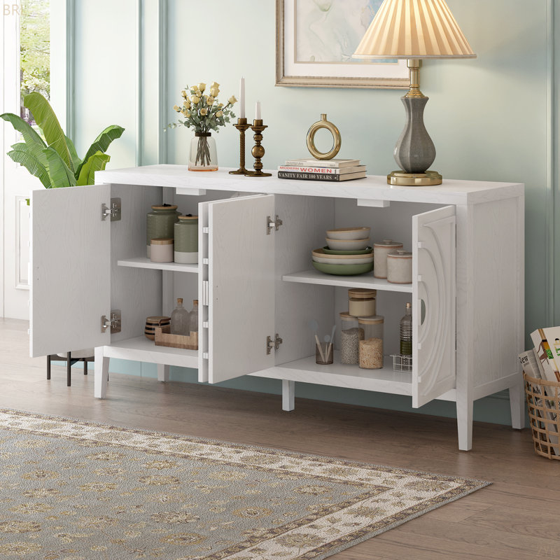 Rockston 60'' Sideboard, White