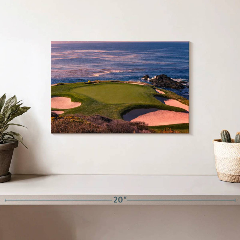 Sireci Golf At Pebble Beach, 8" H x 12" W