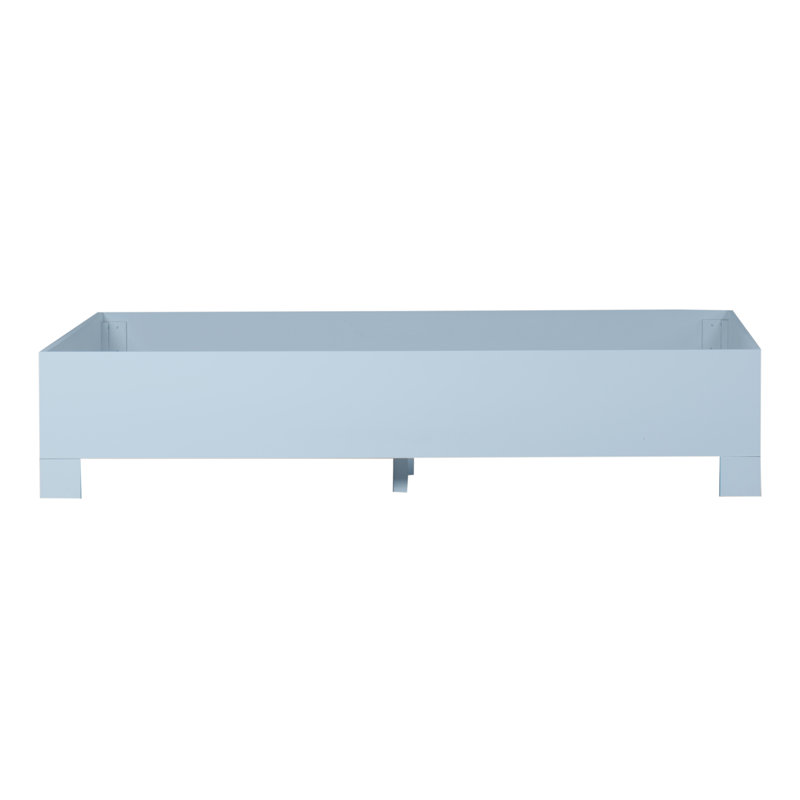 16" Bed Frame, Queen, White
