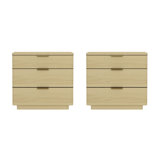 Hedberg Nightstand with 3 Drawers