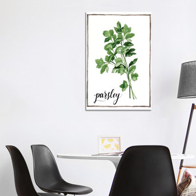 Watercolour Herbs II by Grace Popp - Wrapped Canvas Print