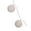 Fabric String Ball Lights With Plastic Cord And 20 Lights