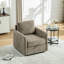 Modern Swivel Accent Chair With Storage, Chenille Fabric, For Home Use