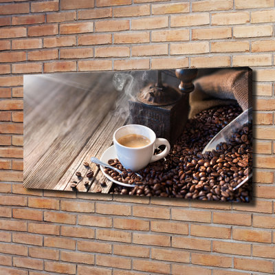 Morning Coffee - Wrapped Canvas Print