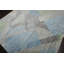 Tapis rectangulaire en laine tissé à la main en gris