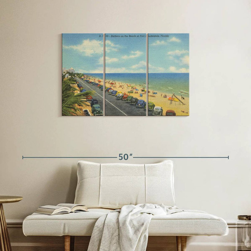 Carte postale Gillard Beach II, H 24 po x l 38 po
