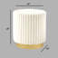 Tabouret décoratif rond 1pc