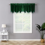 Cavaliere Tailored 52'' W Window Valance