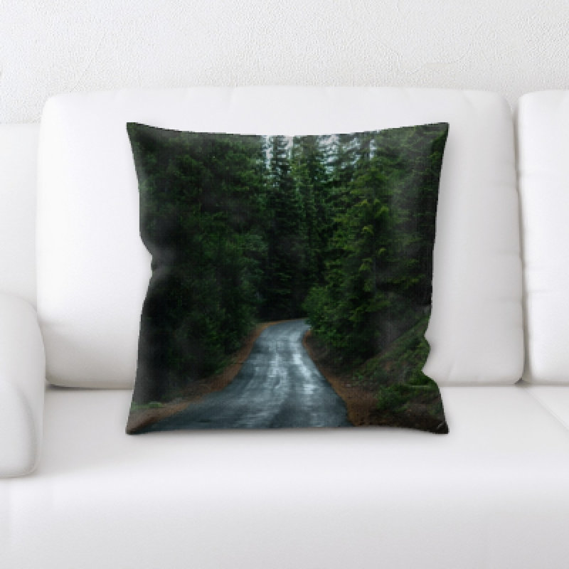 Microsuede Throw Pillow