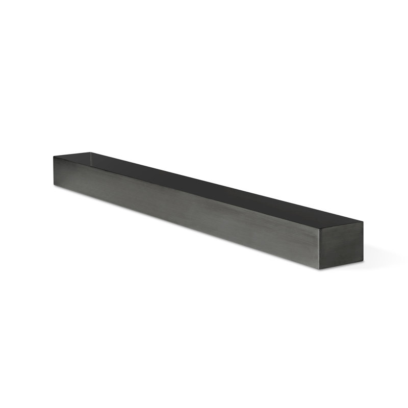 Fruit Trough, Vessel Planter Pewter