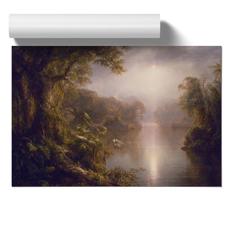 The River of Light by Frederic Edwin Church - Frameless Print, 30cm H x 42cm W x 0.1cm D