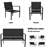 Daun 4 - Person Patio Conversation Set