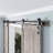 Classic Design Sliding Standard Double Barn Door Hardware Kit (Not Include Door)-44442794